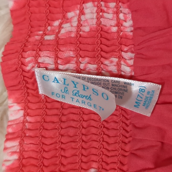 Calypso st Barth for target summer cotton dress size 7/8 - Picture 9 of 12